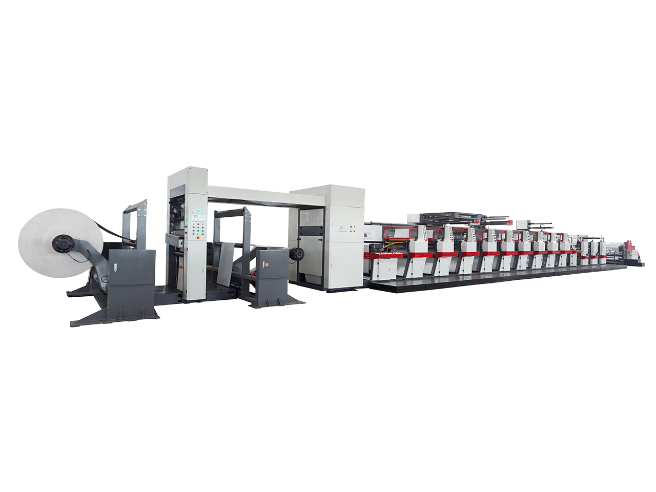 DH F3 Medium Web Flexo Printing Machine(Web width 700-1200mm)-Osum is the professional manufacturers of Printing and packaging machinery in China.
