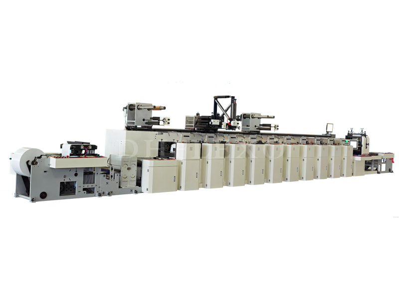 DHF2 Narrow Web Flexo Printing Machine-Osum is the professional manufacturers of Printing and packaging machinery in China.
